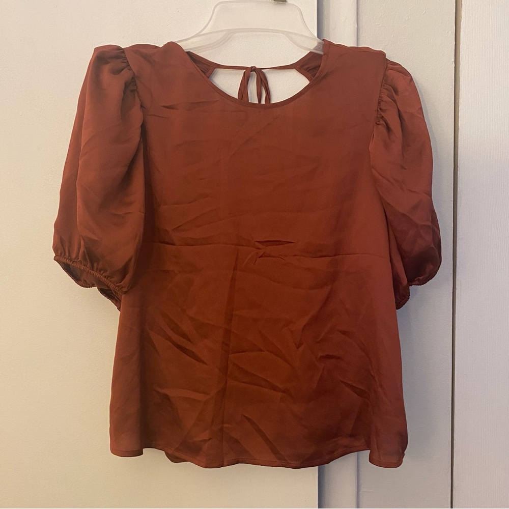 NWT Express red blouse. Size XL.